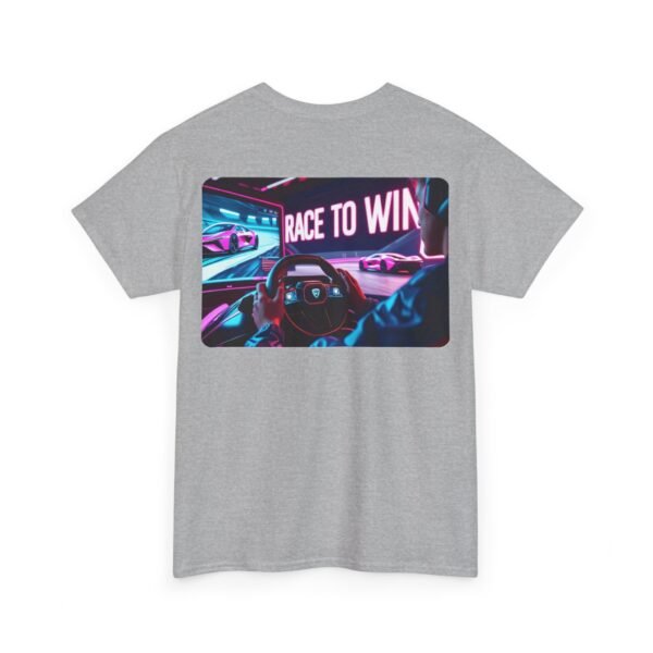 Racing SIM Inspired Unisex T-shirt, Race to Win Design - Image 22