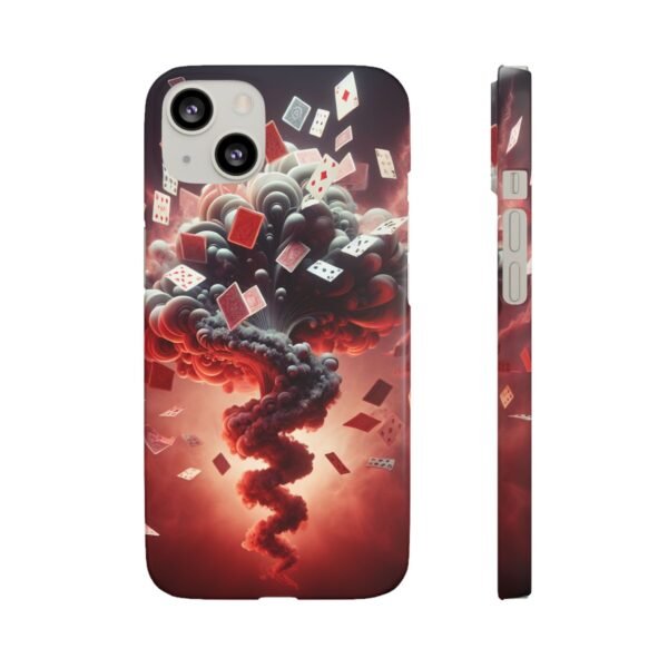 iPhone Playing cards Explosive Design Snap Case - Image 66