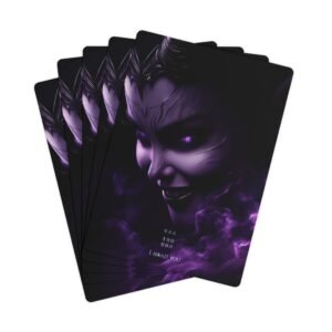 Poker Cards Set - Lady Devil