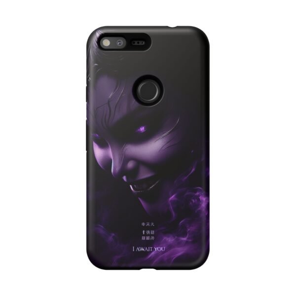 Google Pixel Lady Devil Tough Phone Case - Image 128
