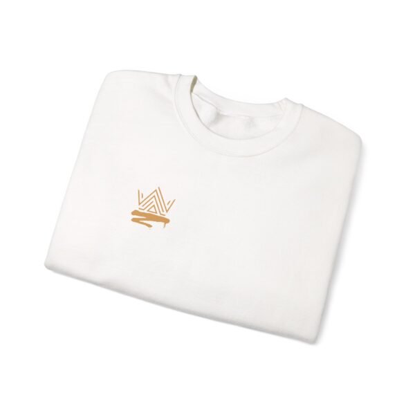 Unisex Heavy Blend™ KING (W back graphic) Crewneck Sweatshirt - Image 3