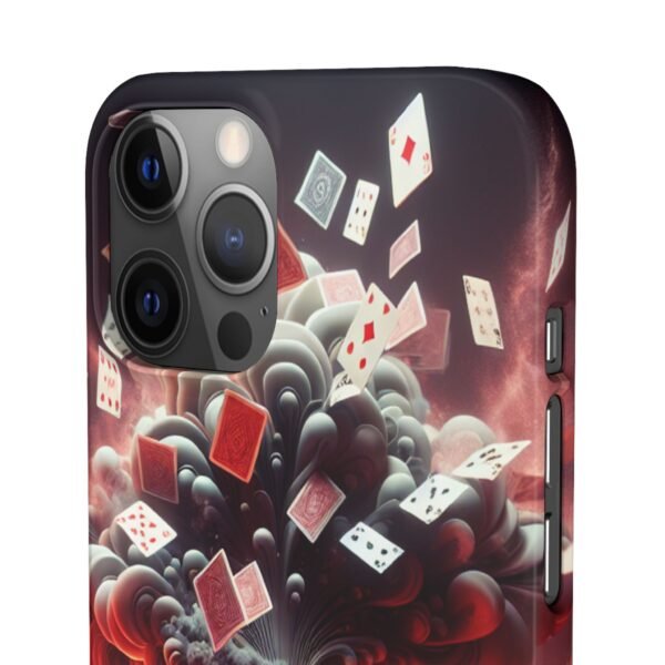 iPhone Playing cards Explosive Design Snap Case - Image 61