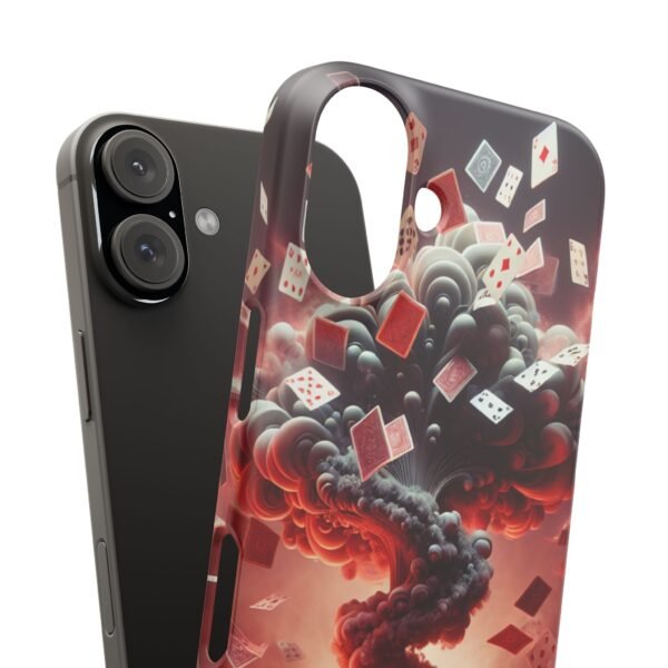 iPhone Playing cards Explosive Design Snap Case - Image 100