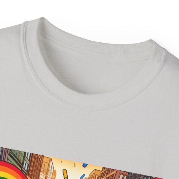 Pride Celebration Tee, Unisex Ultra Cotton T-Shirt for LGBTQ+ Support, Rainbow Parade Shirt, Festival Outfit, Gift for Allies - Image 20