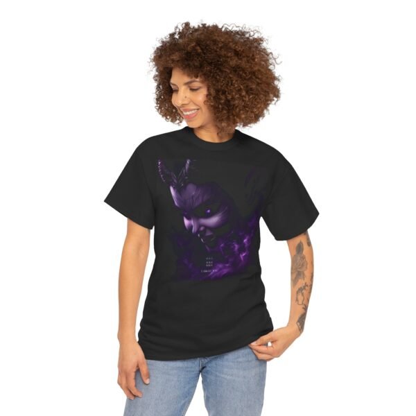 Lady Devil Unisex Heavy Cotton Tee (Front) - Image 15
