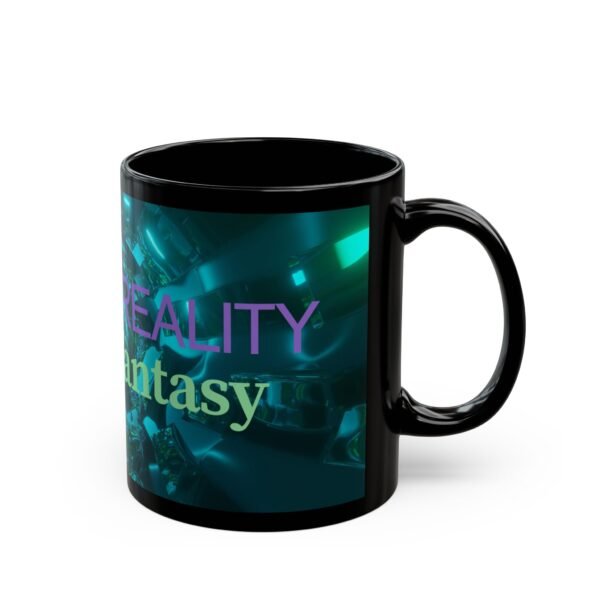 Escape Reality Black Mug - Image 2