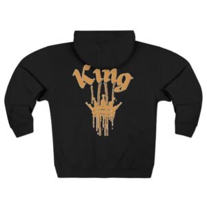 KING Unisex Zip Hoodie