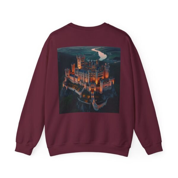 Unisex Heavy Blend™ KING (W back graphic) Crewneck Sweatshirt - Image 18
