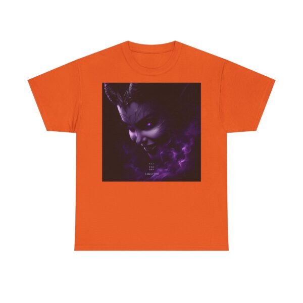 Lady Devil Unisex Heavy Cotton Tee (Front) - Image 27
