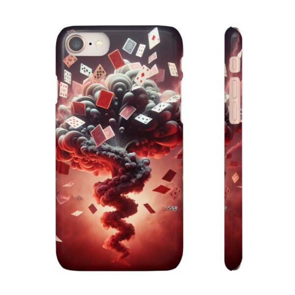 iPhone Playing cards Explosive Design Snap Case - Image 4