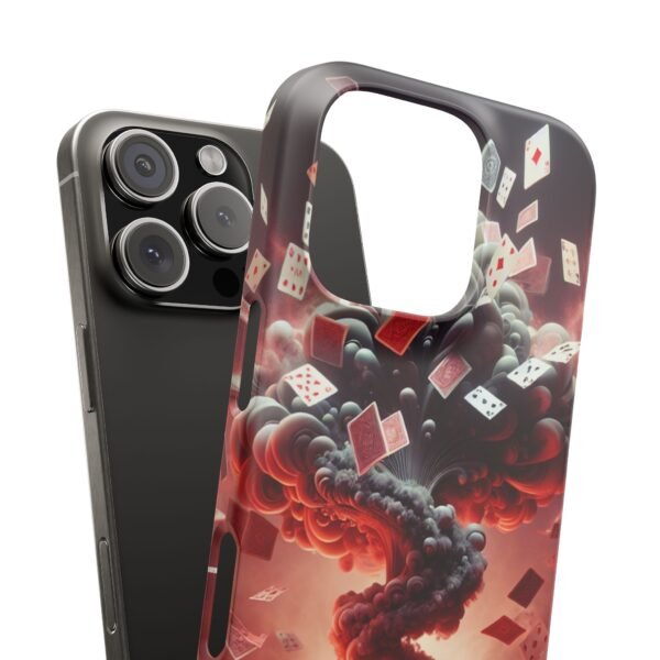 iPhone Playing cards Explosive Design Snap Case - Image 106