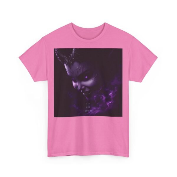 Lady Devil Unisex Heavy Cotton Tee (Front) - Image 59