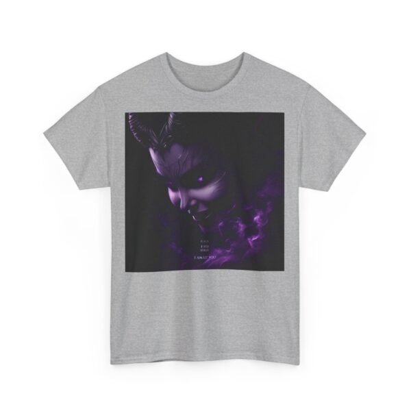 Lady Devil Unisex Heavy Cotton Tee (Front) - Image 18
