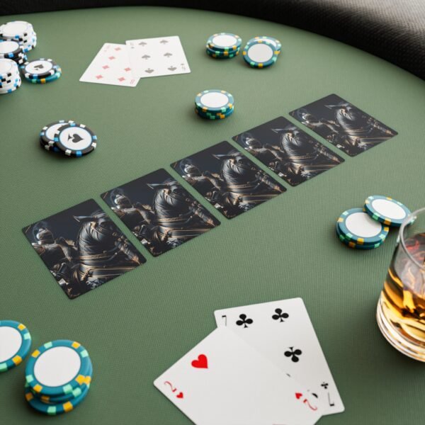 Limited Edition Poker Cards Set - Black and Gold Dark Horse - Image 5