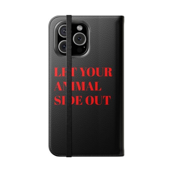 Wolf Flip Case for Phone, Let Your Animal Side Out - Image 87