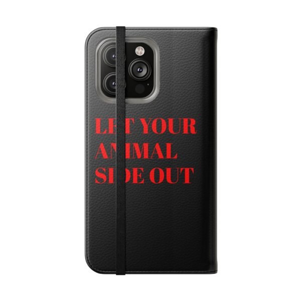 Wolf Flip Case for Phone, Let Your Animal Side Out - Image 119