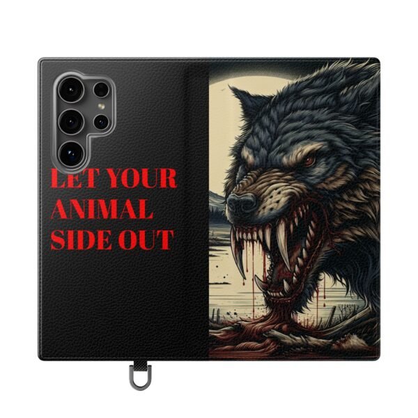 Wolf Flip Case for Phone, Let Your Animal Side Out - Image 141