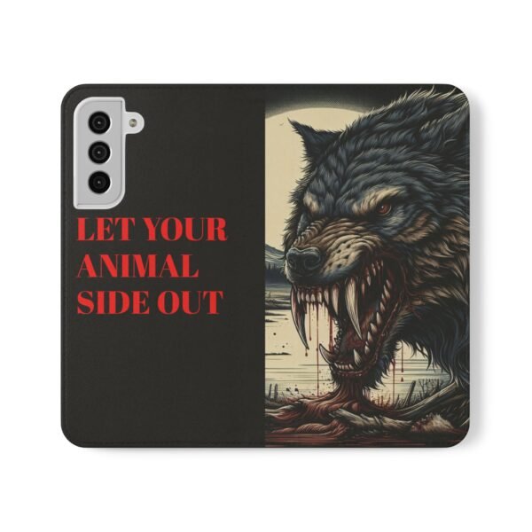 Wolf Flip Case for Phone, Let Your Animal Side Out - Image 9