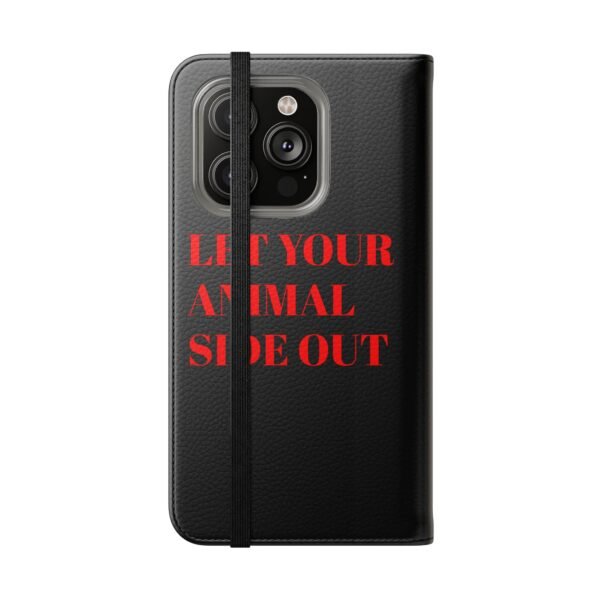 Wolf Flip Case for Phone, Let Your Animal Side Out - Image 111