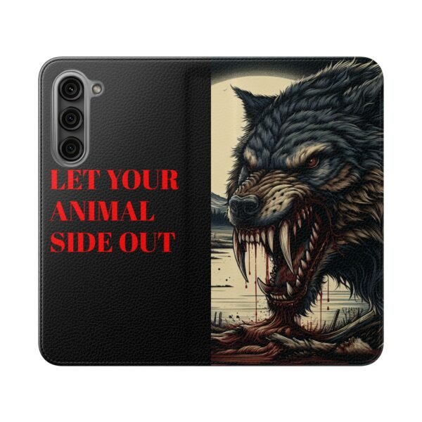 Wolf Flip Case for Phone, Let Your Animal Side Out - Image 125