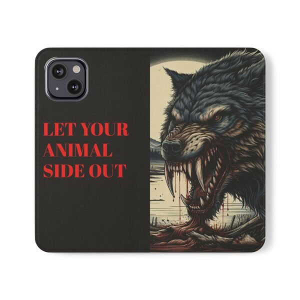 Wolf Flip Case for Phone, Let Your Animal Side Out - Image 17