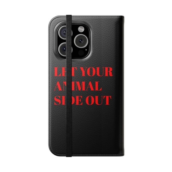 Wolf Flip Case for Phone, Let Your Animal Side Out - Image 79