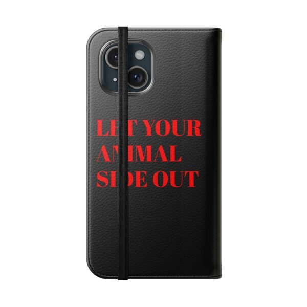 Wolf Flip Case for Phone, Let Your Animal Side Out - Image 91