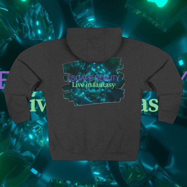 Escape Reality Unisex Zip Hoodie - Image 6