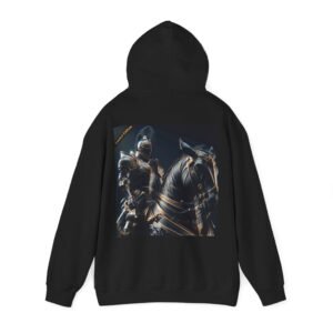Limited Edition Unisex Hoodie - Black and Gold Dark Horse