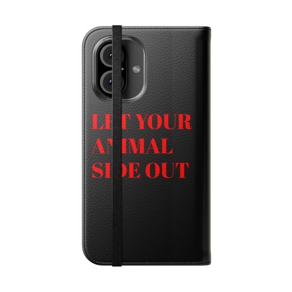 Wolf Flip Case for Phone, Let Your Animal Side Out - Image 75