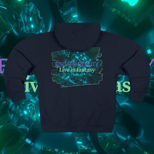 Escape Reality Unisex Zip Hoodie - Image 22