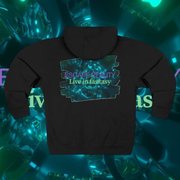 Escape Reality Unisex Zip Hoodie - Image 10