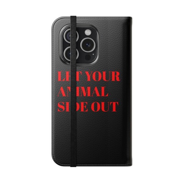 Wolf Flip Case for Phone, Let Your Animal Side Out - Image 95
